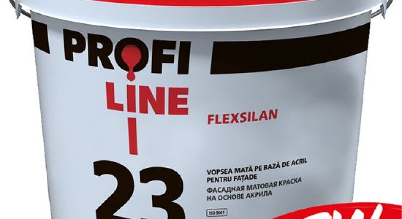 Новый продукт! Flexsilan - фасадная матовая краска на основе акрила