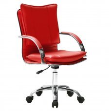 Кресло офисное 626 красный