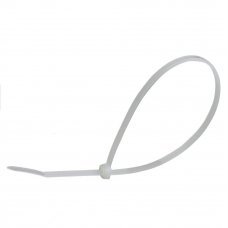 Colier pentru cablu 8x500mm alb