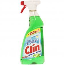 Средство для мытья стекол Clin Apple 750мл