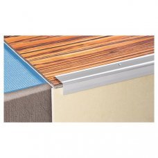 Profil reliefat pentru scari LSR auriu 1000x40x25mm