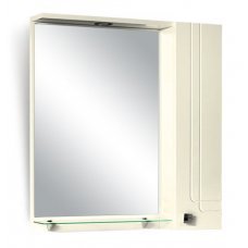 Зеркало со шкафчиком Gasconi 75 бежевый