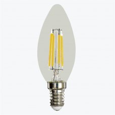 Bec LED Filament PL-CAF50142 C37 cu soclu E14 5W