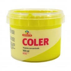 Концентрированная краска Coler №101 Желтый 100мл