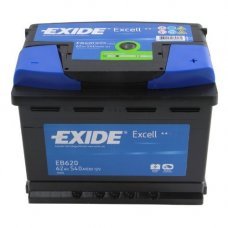 Аккумулятор Exide Excell EB620 62Ач 540А