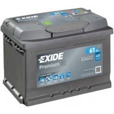 Аккумулятор Exide Premium EA612 61Ач 600А