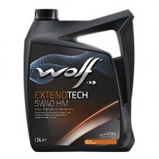 Масло моторное Wolf 5W40 Extendtech HM 4л