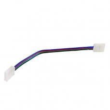 Коннектор для светодиодной ленты пластик RGB 10мм