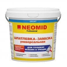 Шпатлевка-замазка универсальная наружная 5кг Neomid