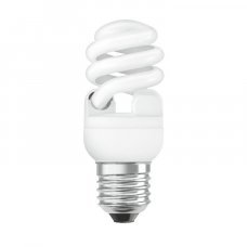 Лампа люминесцентная DVALUE MINITWIST с цоколем E27 11Вт