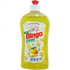 Средство для мытья посуды Bingo Dynamic Lemon 500мл