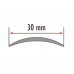 Profil de trecere oval de protectie LPO 30 sampanie 2000x30mm