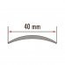 Profil de trecere oval lat de protectie LPOS 40 auriu 2000x40mm