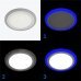 Spot aplicat LED PL-UL12W4B alb/albastru