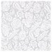 Rolete textile Trandafir alb Gloria 48x170cm