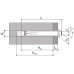Анкер распорный с прокладочной гайкой LSI 10x60мм