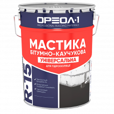 Мастика битумно-каучуковая универсальная 3кг R15 Oreol