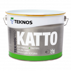 Краска водоэмульсионная для потолка Teknos Katto белый 2.7л
