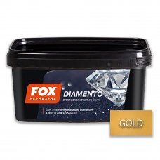 Покрытие декоративное Fox Diamento Gold 1л