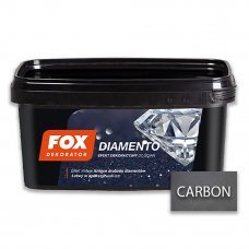 Покрытие декоративное Fox Diamento Carbon 1л