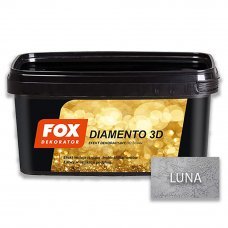 Покрытие декоративное Fox Diamento 3D Luna 1л