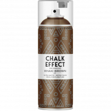 Эмаль алкидная спрей Chalk Effect 400мл Khaki Brown Nr.23