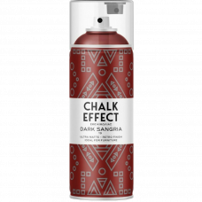 Эмаль алкидная спрей Chalk Effect 400мл Dark Sangria Nr.19