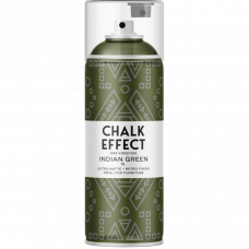 Эмаль алкидная спрей Chalk Effect 400мл Indian Green Nr.18