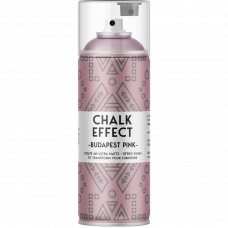 Эмаль алкидная спрей Chalk Effect 400мл Budapest Pink Nr.11