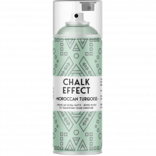 Эмаль алкидная спрей Chalk Effect 400мл Moroccan Turquoise Nr.9