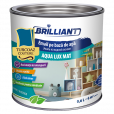 Email acrilic Aqua Lux Mat turcoaz couture 0.6L