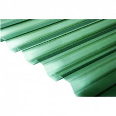 Поликарбонат профилированный 3х1.15м зеленый