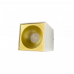 Спот накладной MR16/GU10 квадратный белый-золотистый 20W ERKLED