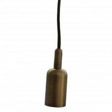 Светильник подвесной 1xE27 Elmos DS-M-030A коричневый