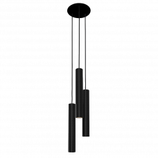 Светильник подвесной 3xGU10 20х130см черный EYE 3L Nowodvorski