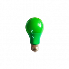 Лампа светодиодная зеленая с цоколем E27 CAB-7 7Вт 