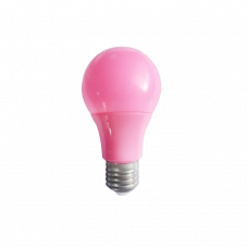 Лампа светодиодная розовая с цоколем E27 CAB-7 7Вт 