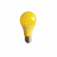 Лампа светодиодная желтая с цоколем E27 CAB-7 7Вт 
