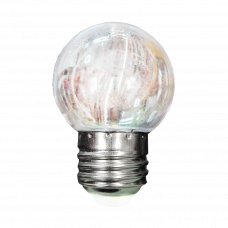 Лампа светодиодная белый прозрачный с цоколем E27 CGB-1 1W