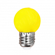 Лампа светодиодная желтая с цоколем E27 CGB-1 1W