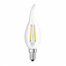 Лампа светодиодная Filament B40 с цоколем E14 4Вт 2700K 470лм