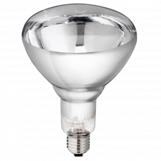 Лампа инфракрасная R125 150Вт с цоколем E27 прозрачный Bellight