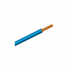 Кабель электрический ПВ1 10мм синий