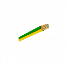Кабель электрический ПВ3 6мм жёлто/зеленый