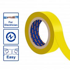 Изолента ПВХ 19мм 9.15м желтый WPN1011