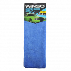 Салфетка авто 40х40см синий Winso