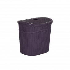 Cos pentru rufe cu capac Rattan LA-610 9.5L