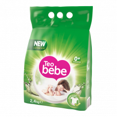 Стиральный порошок Savex Teo Bebe Green 2.4кг