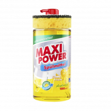 Средство для мытья посуды Maxi Power Lemon 1л