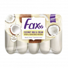 Мыло Fax ecopack 5х70г Cream